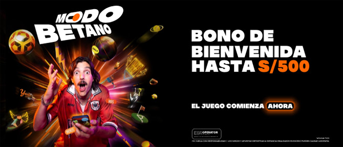 Betano Perú - Bono de bienvenida